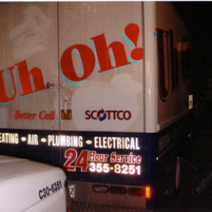 Scottco Isuzu Box Truck Rear.