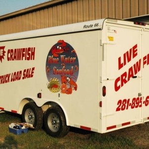 Blue Water Seafood Trailer