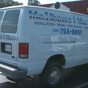 Mailboxes Van