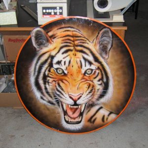 AIRBRUSHED TIGER