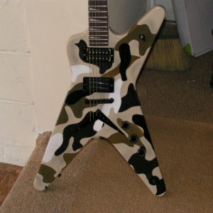 Urban Camo Guitar