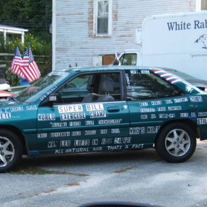 UGLY CAR LETTERING