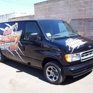 Cat Country 96.1 Van