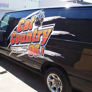 Cat Country 96.1 Van
