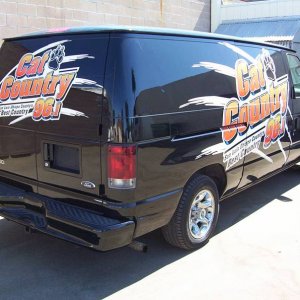 Cat Country 96.1 Van