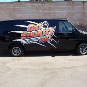 Cat Country 96.1 Van