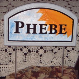 Phebe Headstone HDU Sign