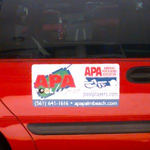 APA Magnetic Sign