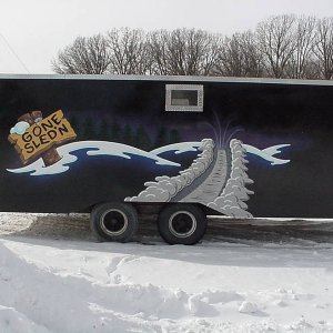 Snowmobile Trailer