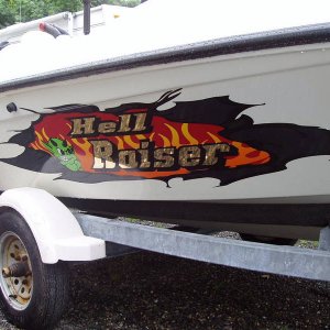 Hell Raiser jet Boat