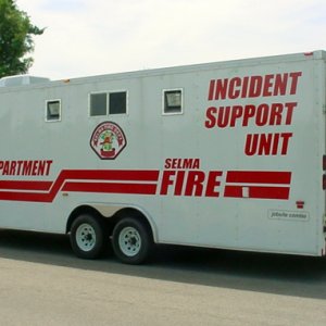 HazMat trailer for fire dept.