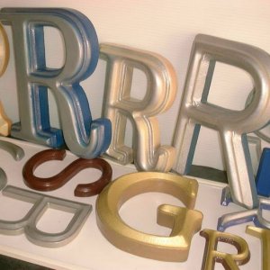 3D FOAM & PVC LETTERS