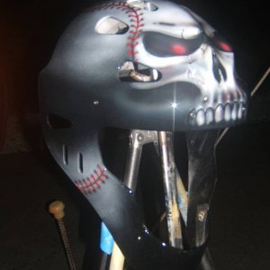 airbrushed helmet