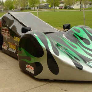 SuperMileage Competition car for West Fargo High School
