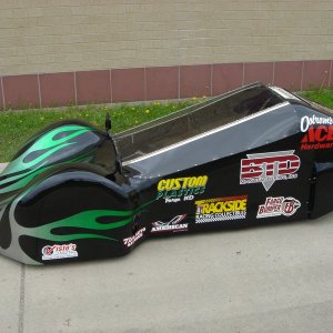 SuperMileage Competition car for West Fargo High School