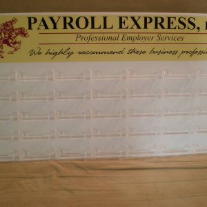 Business Card Holder - Payroll Express