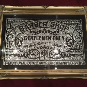 Barbershop sign