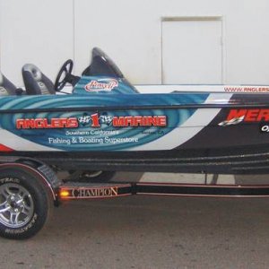 Bass Boat Wrap