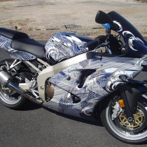 Kawasaki Semi-Wrap Graphics