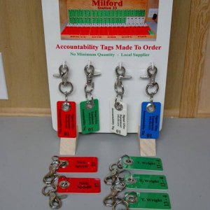 Fire Accountability Tags