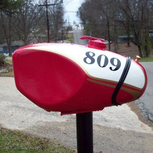 Ducati Monza mailbox