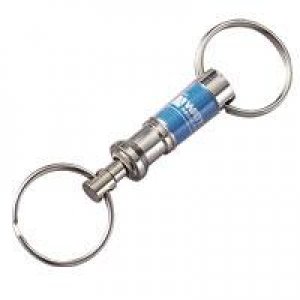 Pull apart key ring