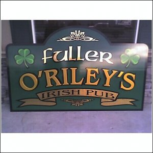 Irish Pub sign