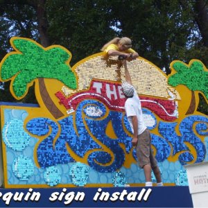 Sequin Sign