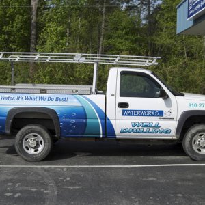 Water Works Vehicle Wrap