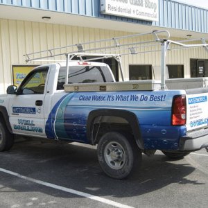 Water Works Vehicle Wrap