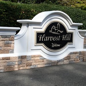 Residential Entrance Monument Sign