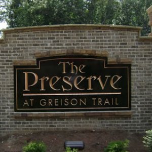 Residential Entrance Monument Sign