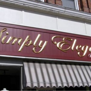 exterior facade sign