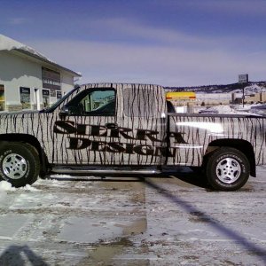 White Tiger Work Truck