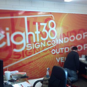 Interior Wall Wrap - Eight38 Sign Co.