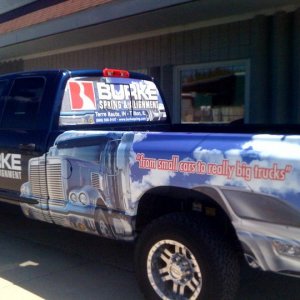 Partial Vehicle Wrap - Eight38 Sign Co.