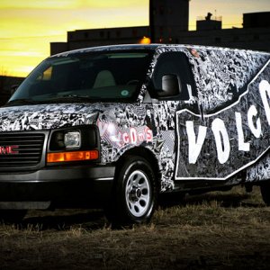 Custom Van Wrap for Volcom