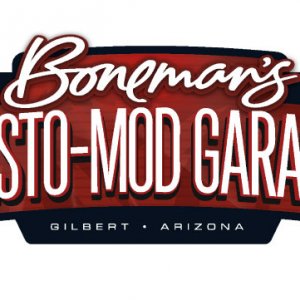 Boneman's Resto-Mod Garage: T-Shirt/Sign