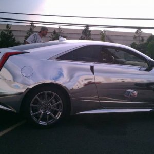 chrome cadillac