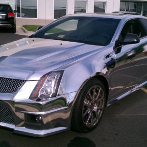 chrome cadillac