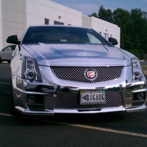 chrome cadillac