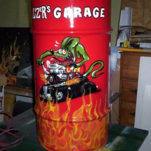 workshop garbage can