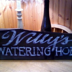 painted barn wood