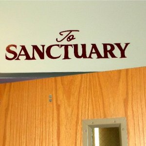 painted wall lettering