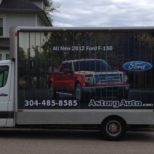 Rotating Tri Panel Truck #3