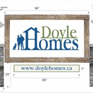 Doyle sign design