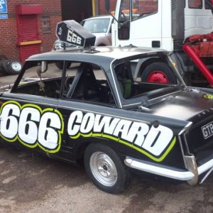 1972 Triumph Herald banger Racing