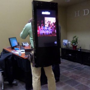 Digital Backpack Sign