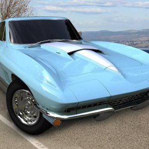 Vintage 427 Vette