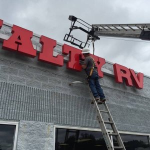 Channel Letters Installation